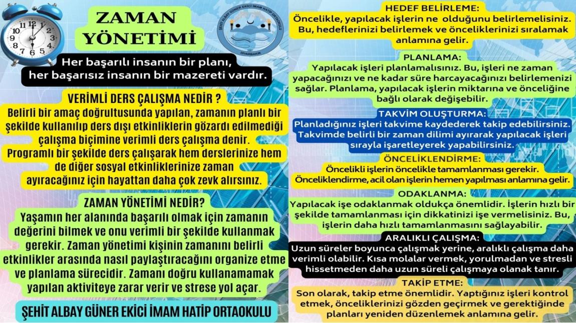 ZAMAN YÖNETİMİ